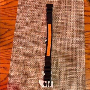 Black and Orange Pet Collar